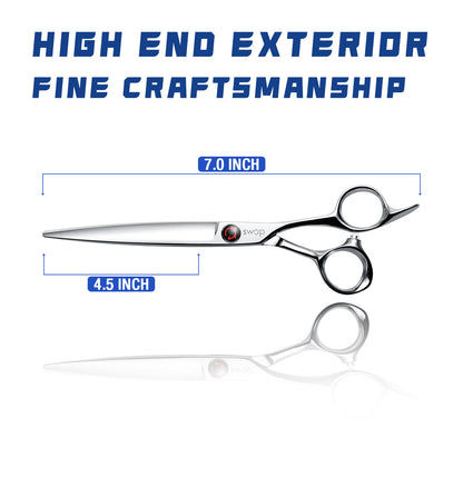 SWAP Professional Hair Cutting Scissors - SUS 440C & Cobalt Stainless Steel Barber Shears, 5.5”-7”  Profesional Thinning Shears for Hair Cutting, Fine Adjustment Tension, Premium Shears for Hair Cutting